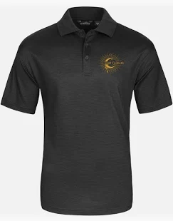 Branded polo shirt with embroidered logo